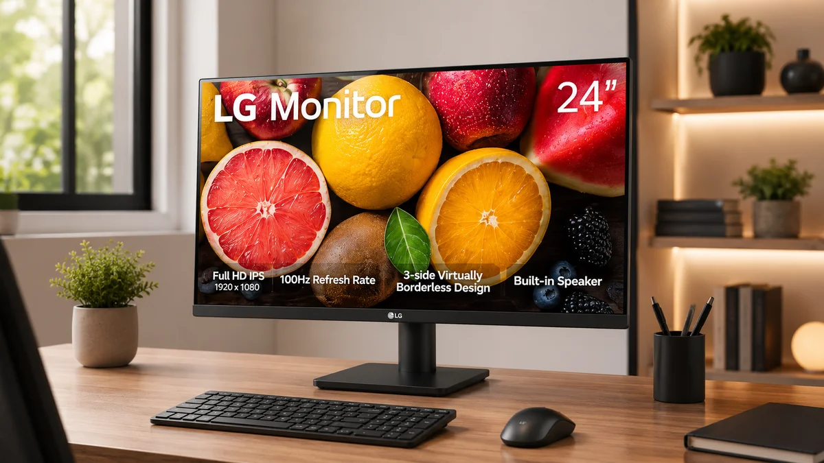 LG 24MS550 23.8-inch FHD IPS Display