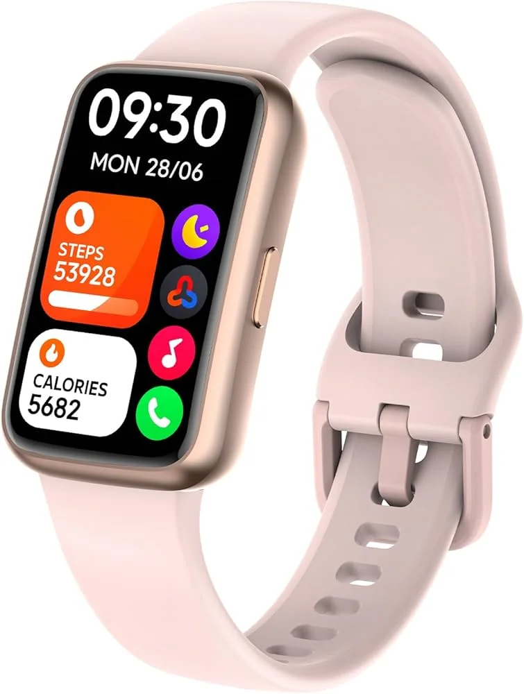 Smart Watch for Men Women with Bluetooth Call, Alexa Built-in, Heart Rate & Sleep Monitor, 1.83" DIY Dial Fitness Watch with 100+ Sport Mode