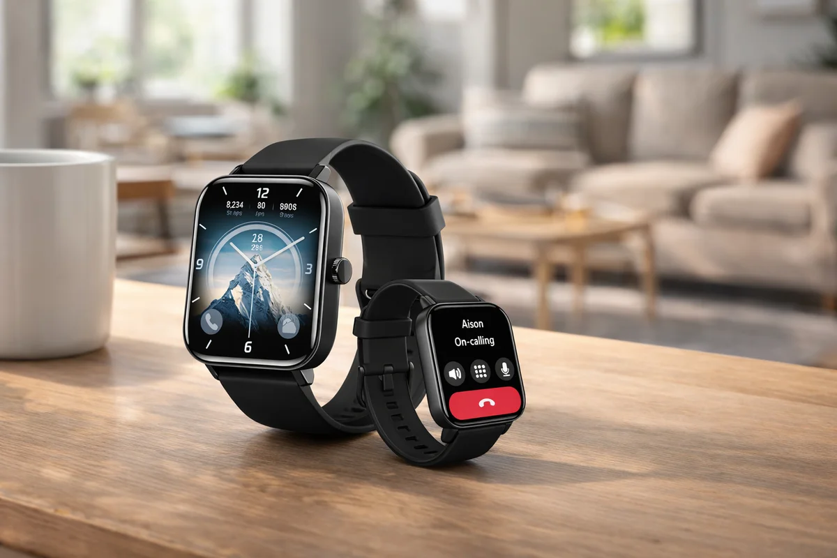Smart Watch for Men Women (Answer/Make Call), Alexa Smartwatch Compatible with Android iOS, Fitness Tracker with Heart Rate SpO2 Sleep Monit